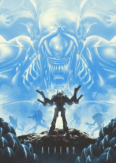 Aliens Blue / PLATINA