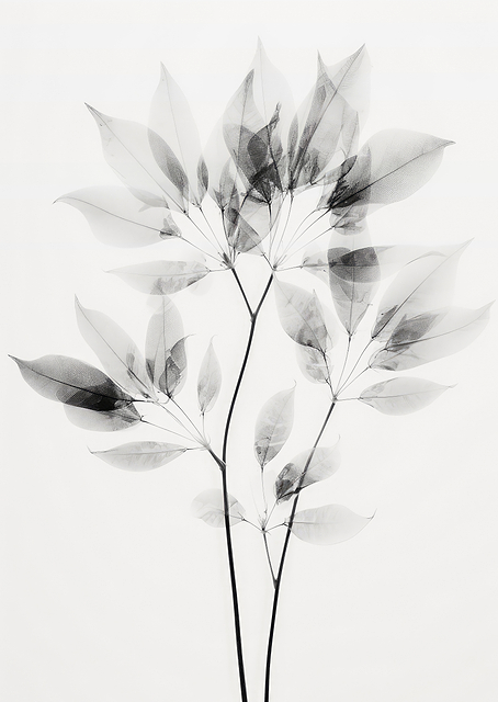Transparent Botanic No 8 / PLATINA