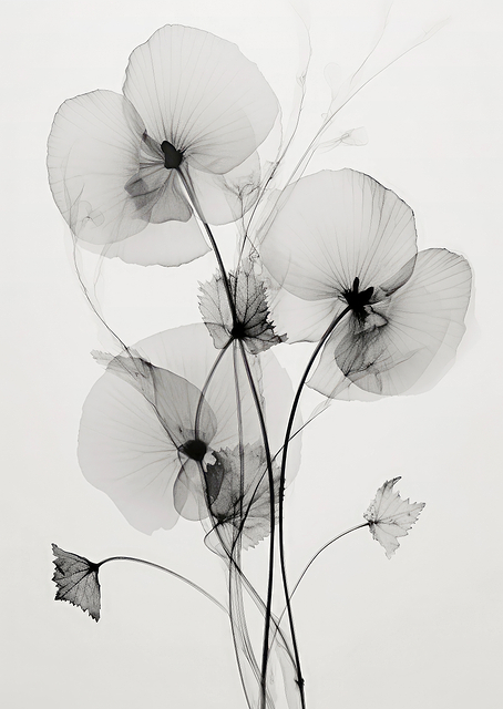 Transparent Botanic No1 / PLATINA