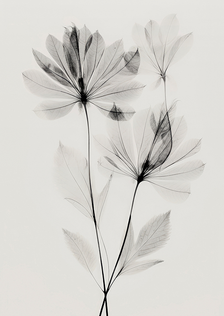 Transparent Botanic No 4 / PLATINA