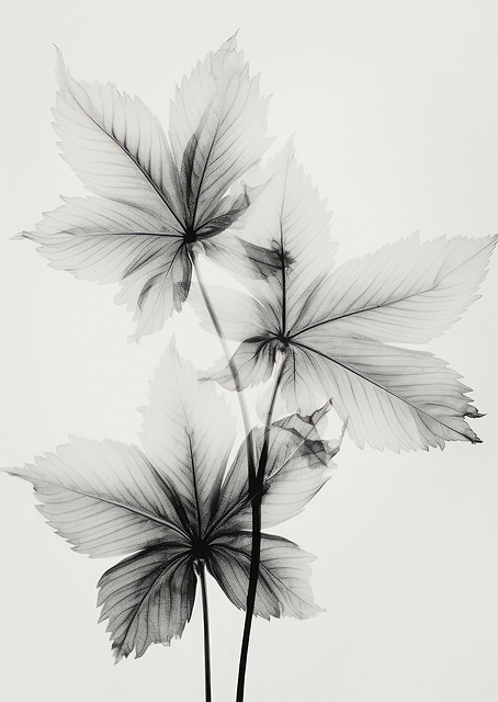 Transparent Botanic No 5 / PLATINA