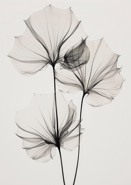 Transparent Botanic No 3 / PLATINA