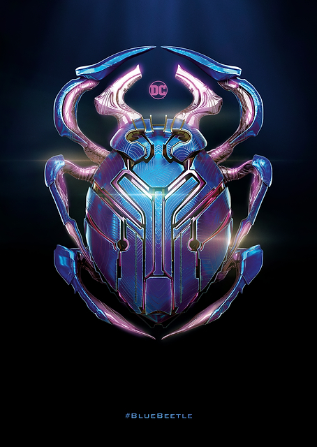 Blue Beetle Scarab / PLATINA