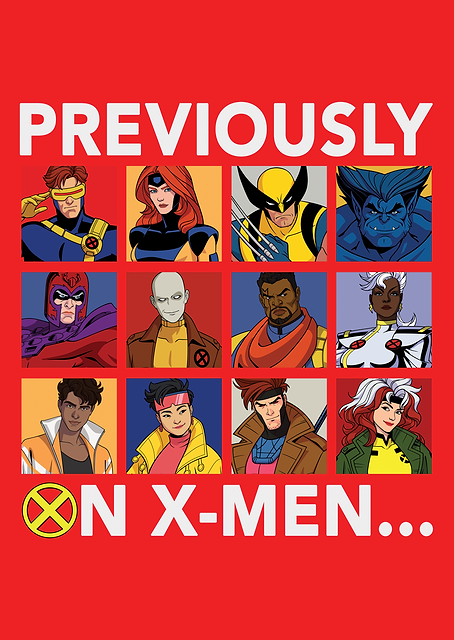 Previously on X-Men / PLATINA