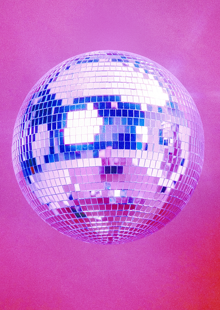 Pink Disco Ball / PLATINA