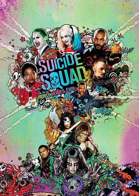 Suicide Squad Poster / PLATINA