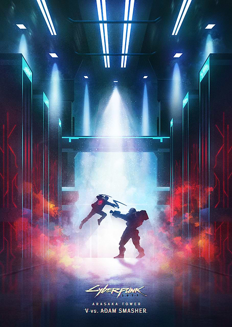 V vs Adam Smasher / platina