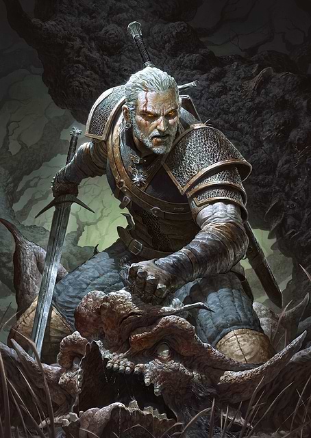 Witcher on the Hunt / platina