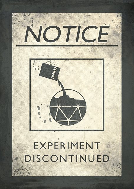 Experiment Discontinued / PLATINA
