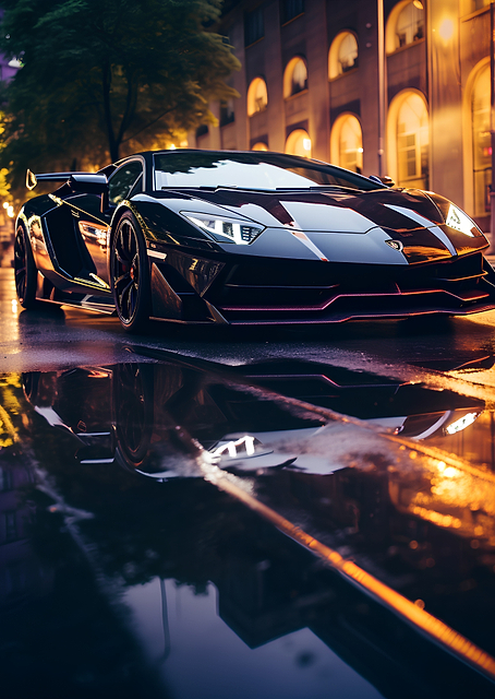 Lamborghini City Neon / PLATINA