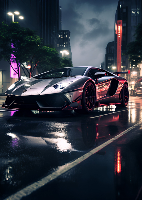 Lamborghini awesome city / PLATINA