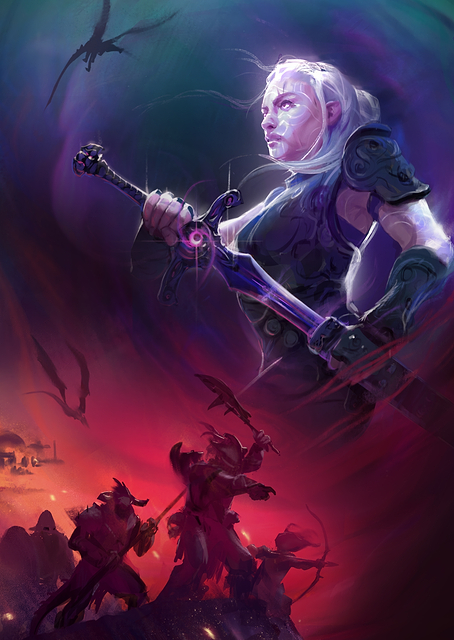 Sword Portrait / PLATINA