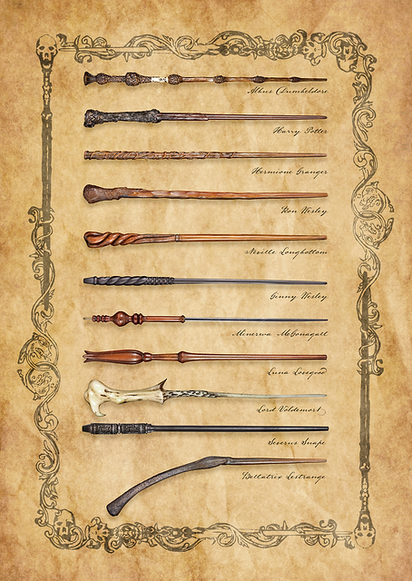 Collection of Wands / PLATINA