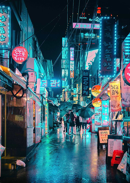 Neon Street / platina