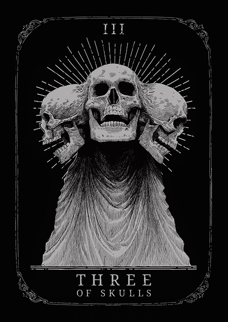 Three of Skulls / PLATINA