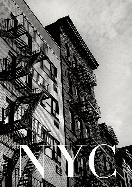 NYC Fire Escapes 2 / PLATINA