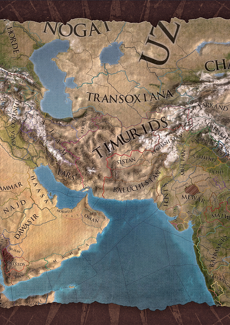Middle East Brown Terrain / PLATINA