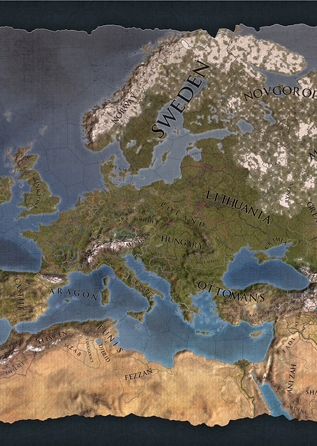 Europe Blue Terrain / PLATINA