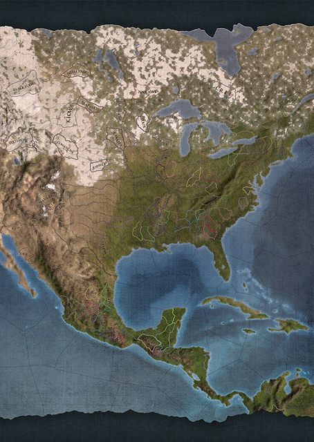 North America Blue Terrain / PLATINA