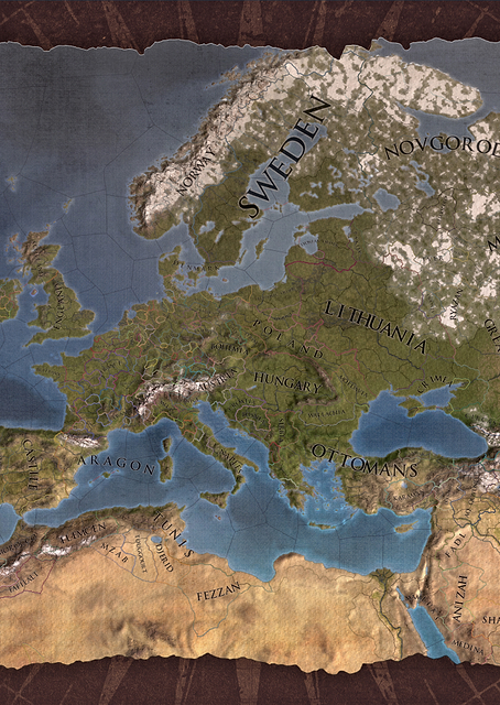 Europe Brown Terrain / PLATINA
