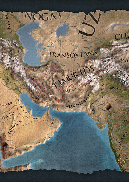 Middle East Blue Terrain / PLATINA