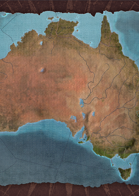 Australia Brown Terrain / PLATINA