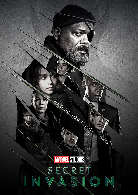 Secret Invasion b&w / PLATINA