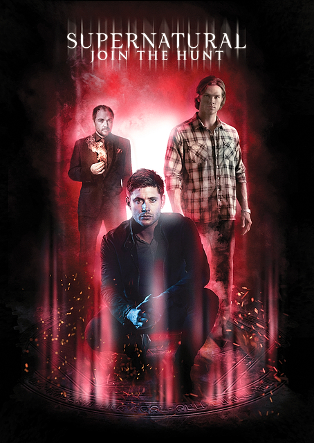 Crowley, Dean and Sam / PLATINA