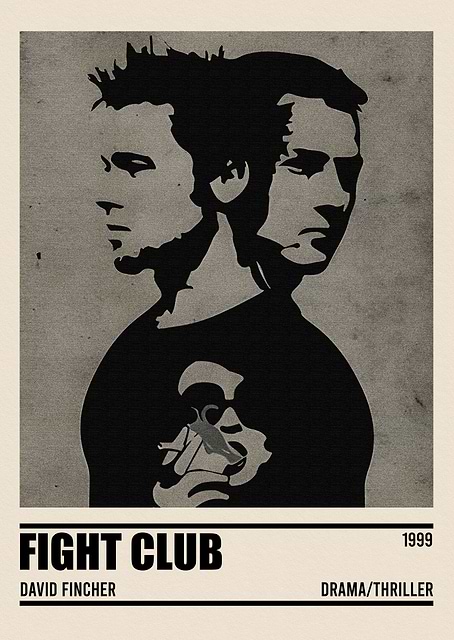 Fight Club Minimalist / platina
