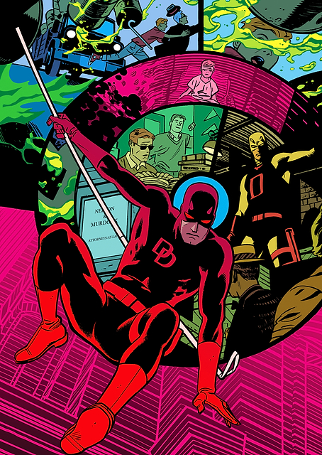 Comic Daredevil / PLATINA