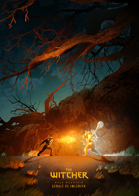 Geralt vs Imlerith / PLATINA