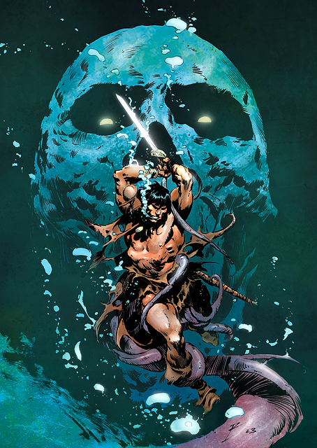 Conan under water / PLATINA