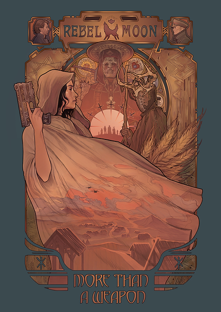 Inspired by Mucha / PLATINA