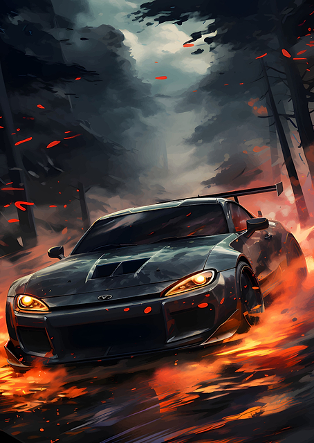 car of fire / PLATINA