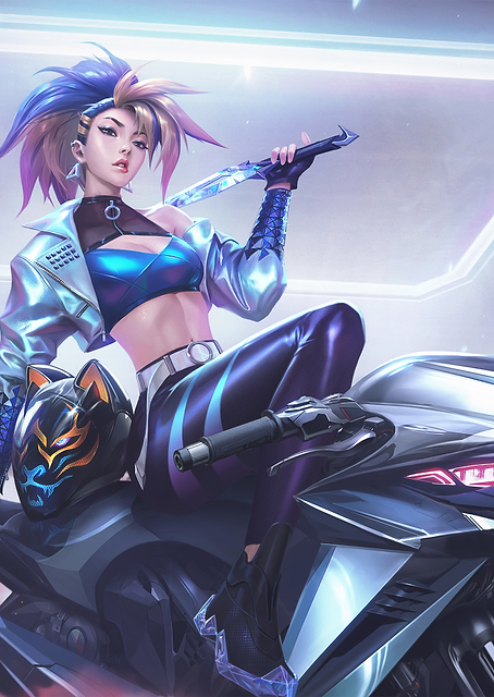 ALL OUT Akali horizontal / PLATINA