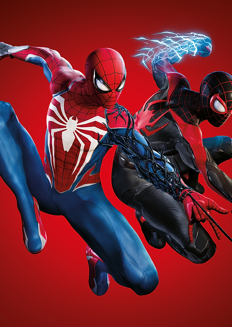 Spider-Man 2: Peter Parker and Miles Morales Shoot Webs / PLATINA