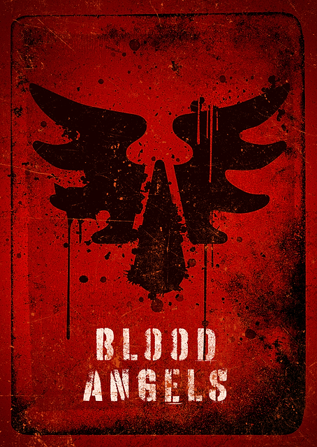 Blood Angels Emblem / PLATINA