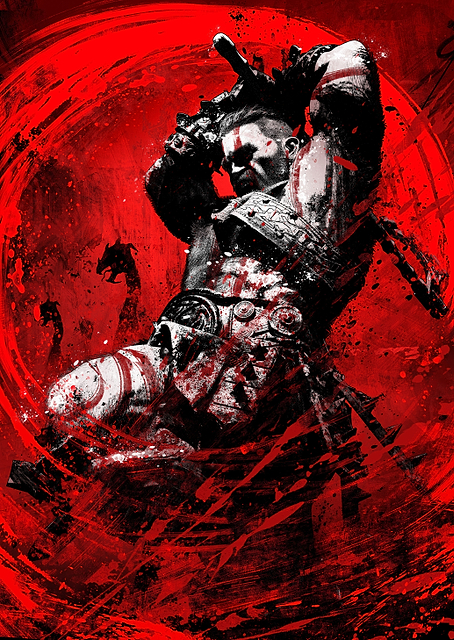 Viking berserker / platina