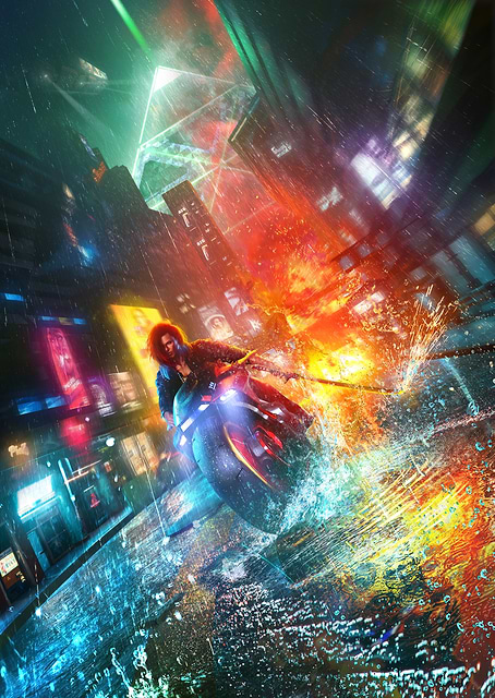 Speeding Through Dogtown / platina