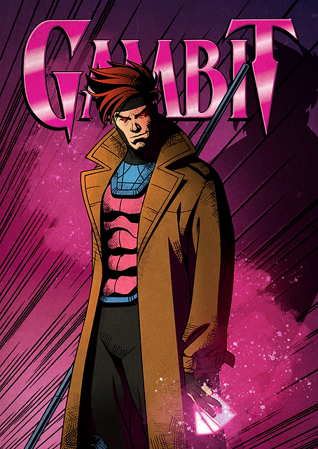 Gambit X-Men '97 Cover / PLATINA