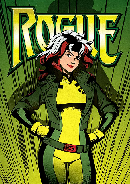 Rogue X-Men 97 Cover / platina