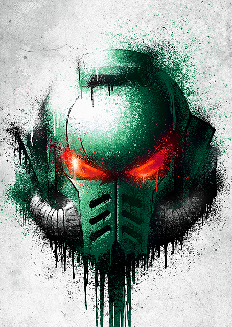 Dark Angels Graffiti / PLATINA