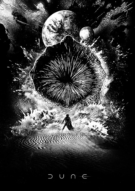 Dune Classic Poster / platina