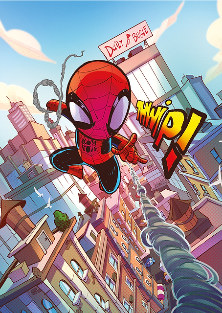 Spider-Man Variant Card / PLATINA