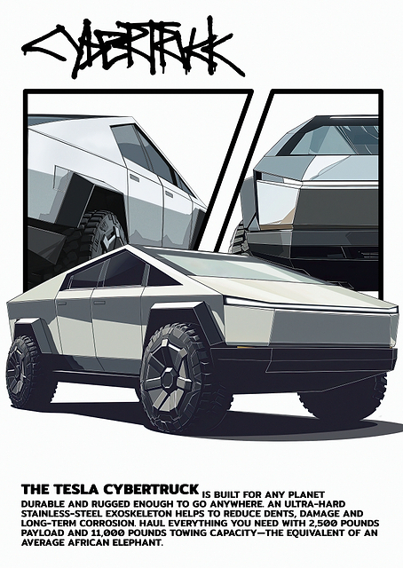 Tesla Cybertruck / PLATINA