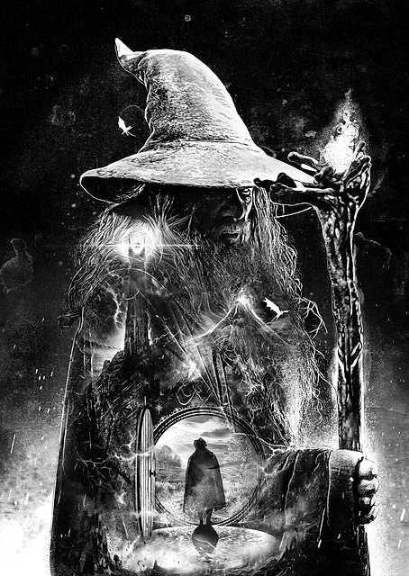 Gandalf the Grey / platina