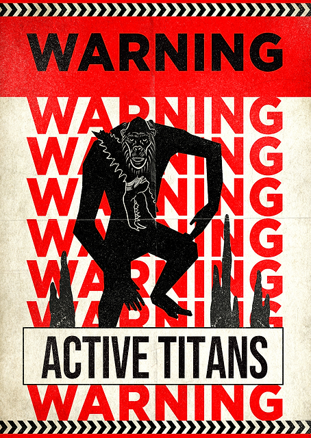Warning Red Sign / PLATINA