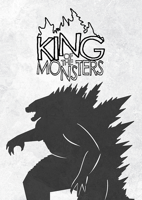 King Monsters B&W / PLATINA