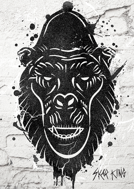 Scar King Urban Portait / PLATINA