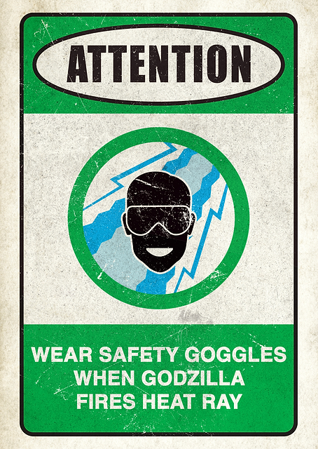 Wear Safety Googles / PLATINA